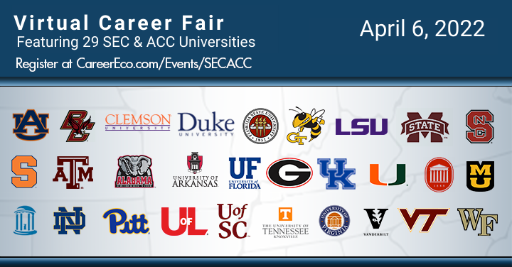 SEC and ACC Virtual Career Fair